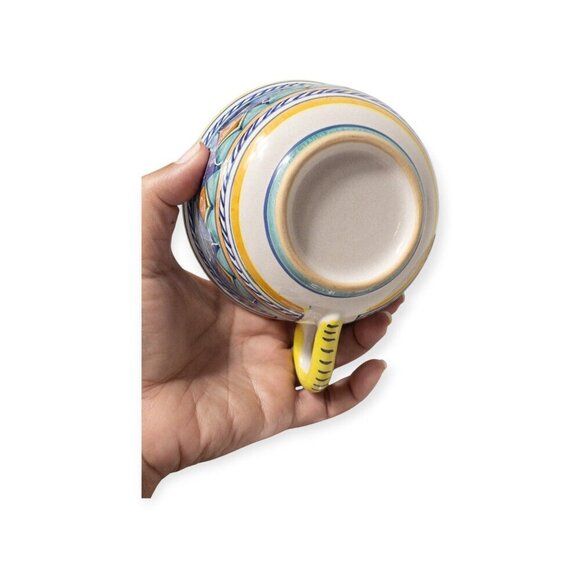 Vintage 90s Starbucks Sberna Deruta Exclusive Ceramic Cups & Saucers Set - Picture 11 of 16